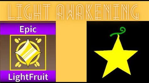 How to Awaken Light | King Legacy - YouTube