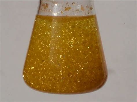 Chemistry experiment 41 - Golden rain - YouTube