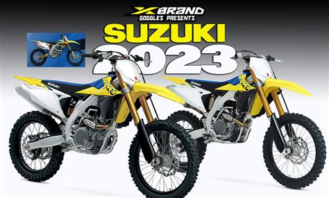 2023 SUZUKI MX, OFF-ROAD AND DUAL SPORT MODELS ANNOUNCED | The Dirt Bike | Motocross ...