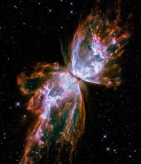 Butterfly Nebula NGC 6302, NASA Space, Hubble, Fade Resistant HD Print or Canvas | Butterfly ...