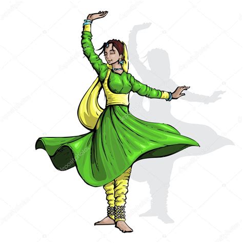 Kathak Dance Drawing