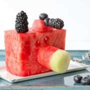 Fruit Tray Ideas: Watermelon Golden Gate Bridge - Chewable Structures