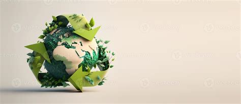 Recycle symbol copy space, Eco friendly earth background. 23146438 Stock Photo at Vecteezy