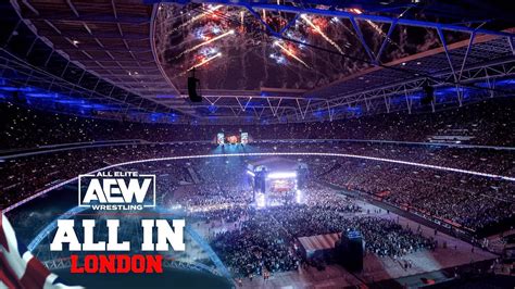 AEW: All In London @ Wembley Stadium (2023) Opening | 🎶 Machinehead - Bush 🎶 - YouTube