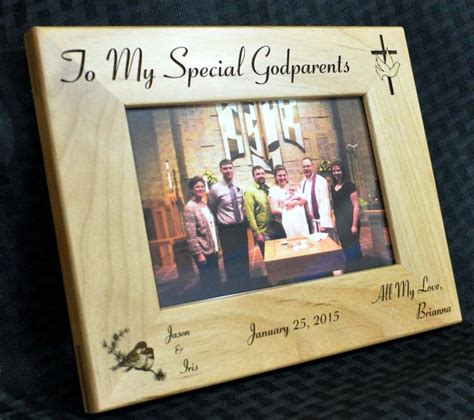 Baptism Gift. Baptism Frame. Godparents Gift. Godfather Gift. - Etsy