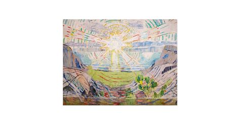 The Sun by Edvard Munch Postcard | Zazzle.com