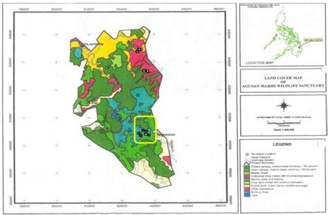 Land cover map of Agusan Marsh in | Download Scientific Diagram