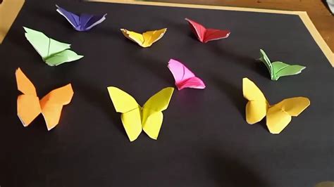 Origami Kupu-Kupu - YouTube