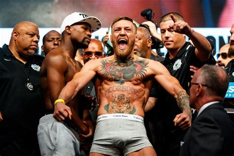 Boxing: Mayweather vs McGregor-Weigh Ins | MMA Junkie