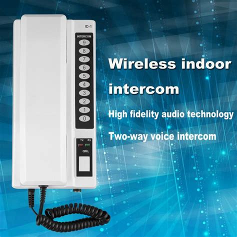 Wireless Intercom Phones For Homes, Offices and Hotels