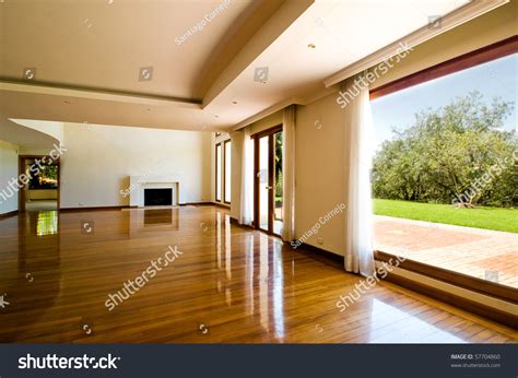 Empty Big Living Room Stock Photo 57704860 - Shutterstock