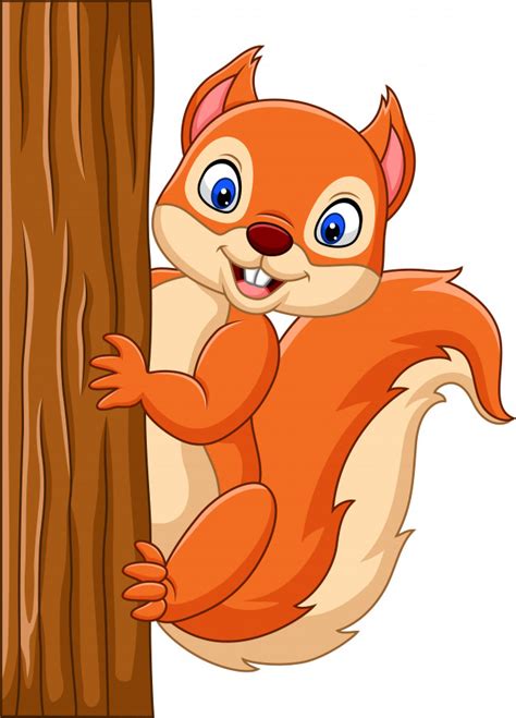 ardilla animada - Buscar con Google | Cute squirrel, Cartoon clip art, Baby animal drawings