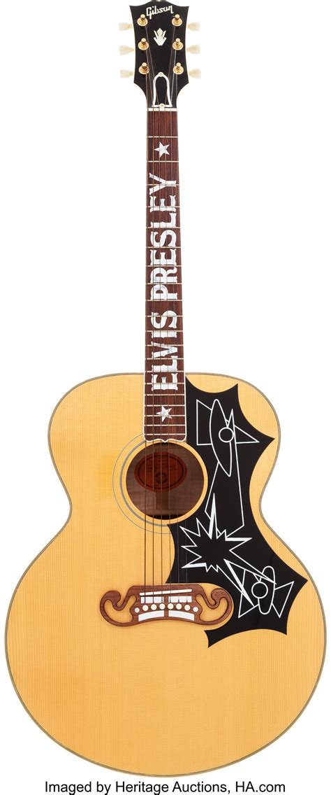 Elvis Presley Limited Edition Gibson EJ-200E Guitar #176/250.... | Lot #90244 | Heritage Auctions