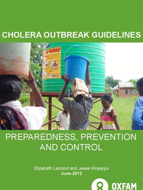 Cholera outbreak guidelines: Preparedness, prevention and control ...