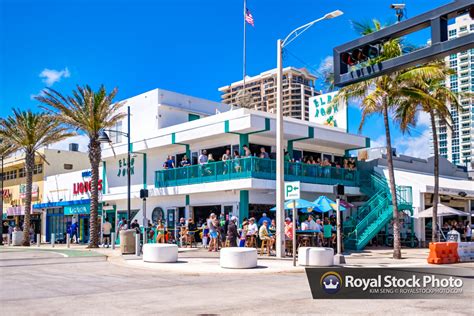 Elbow Room Las Olas Fort Lauderdale | Royal Stock Photo