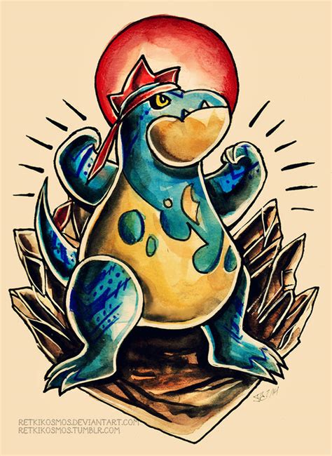 Croconaw by RetkiKosmos on DeviantArt