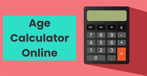 Age Calculator Online: Calculate you Age from your Date of Birth