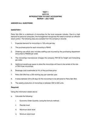 Acc example - ACC117 - Introduction to Financial Accounting - Studocu