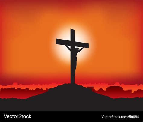 hopodemea: jesus on cross silhouette