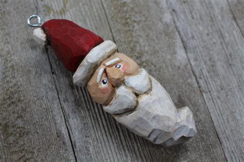 Carve A Santa Claus Ornament