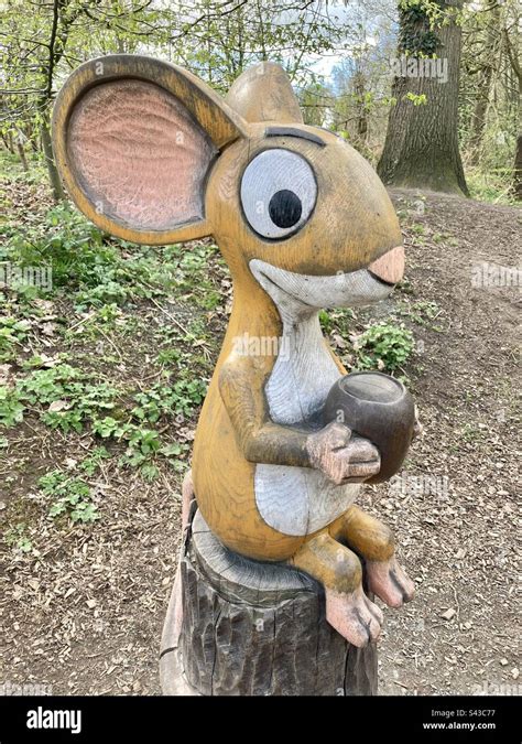 Delamere forest Gruffalo trail Stock Photo - Alamy