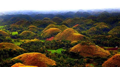 The Chocolate Mountains Bohol Philippines. | Bohol philippines, Bohol, Natural wonders