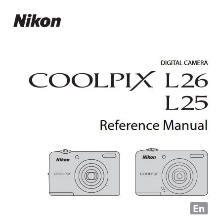 Nikon Coolpix L25 Manual - FREE Download User Guide PDF