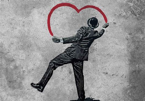 Banksy graffiti on the wall Urban Art Wall Mural - TenStickers