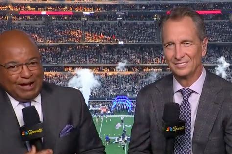 Cris Collinsworth lost his voice on NBC's Sunday Night Football season ...