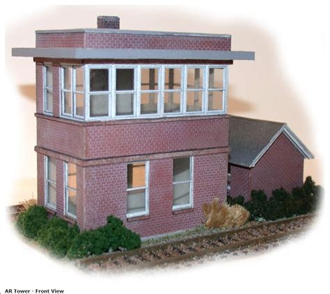 N Scale - N Scale Architect - 10014 - Interlocking Tower - Railro...