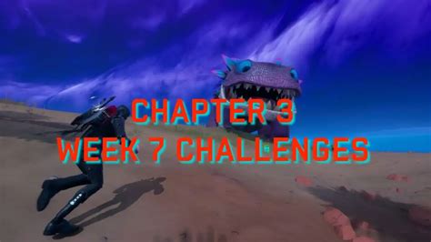 Fortnite Week 7 Challenges - Chapter 3 Season 1 - GINX TV