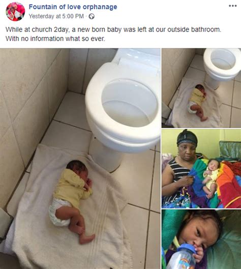 Child found abandoned in church bathroom (photos)