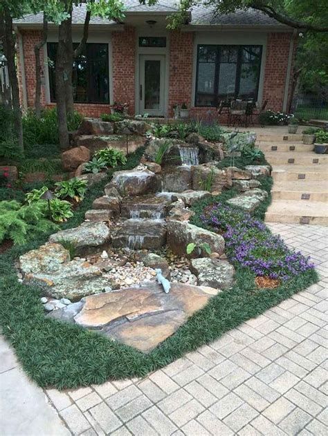 39 Unique Backyard Garden Water Feature Landscaping Ideas - insidexterior.com