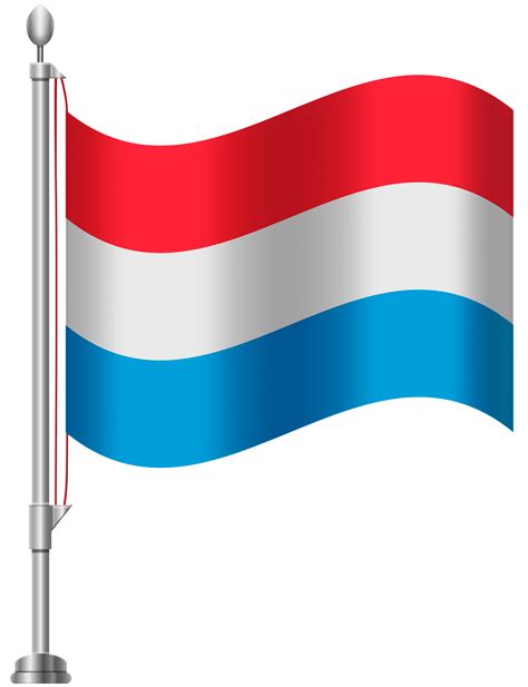 Luxembourg Flag PNG Clip Art - Best WEB Clipart