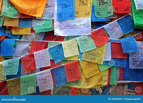 Buddhist Prayer Flags Royalty Free Stock Images - Image: 16804509