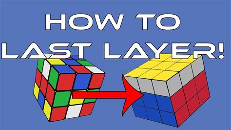 How to Solve a 3x3x3 Rubik's Cube: Easiest Tutorial (Last Layer) - YouTube