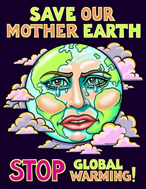 Poster On Save Earth With Slogan | Free & HD!