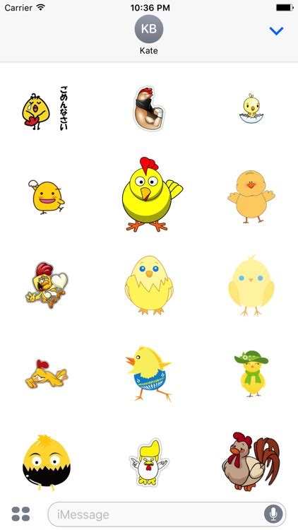 ChickenMoji- Chicken Emoji & Stickers by Van Toan Nguyen