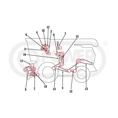 Massey Ferguson 550 Combine Belts