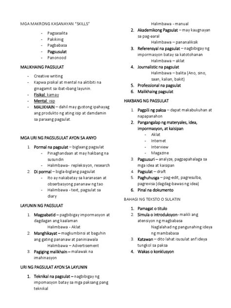 Example Ng Referensyal Na Pagsulat - kongpagsulat