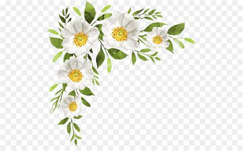 White Flower Plant Illustration - Watercolor flowers png download - 731*924 - Free Transparent ...