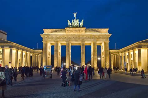 Brandenburger Tor am Abend, Berlin | Das Brandenburger Tor i… | Flickr