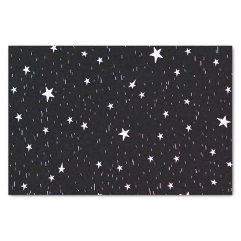 Star covered Tissue Paper | Tissue paper, Space crafts, Paper