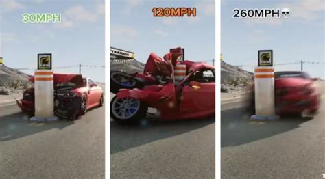 Viral Video Shows Results Of Car Crash Test At Different Speeds ...