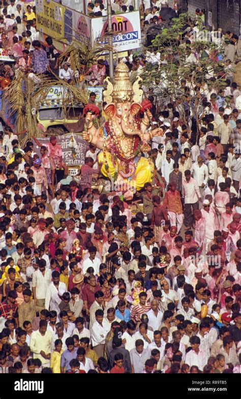 Ganesh Festivals, Mumbai, Maharashtra, India Stock Photo - Alamy