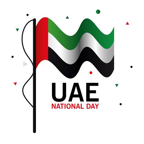 Uae national day with flag vector design 1931903 Vector Art at Vecteezy