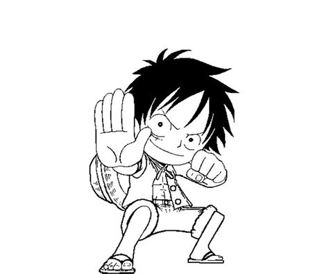 Monkey D Luffy 10 Coloring | Crafty Teenager