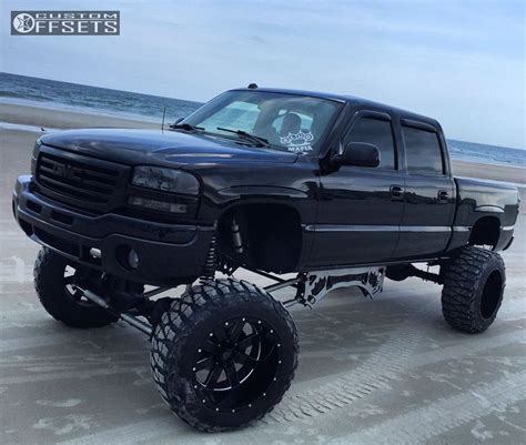 2005 Gmc Sierra 1500 Moto Metal 962 Custom Lifted 9in | Custom Offsets