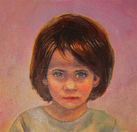 Self Portrait of Artist at five years old. Name Tennessee Toler ,Nickname from birth Tenni Toler