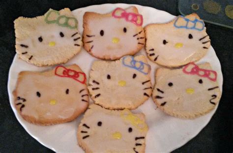 Hello Kitty Cookies · How To Bake A Butter Cookie · Recipes on Cut Out + Keep